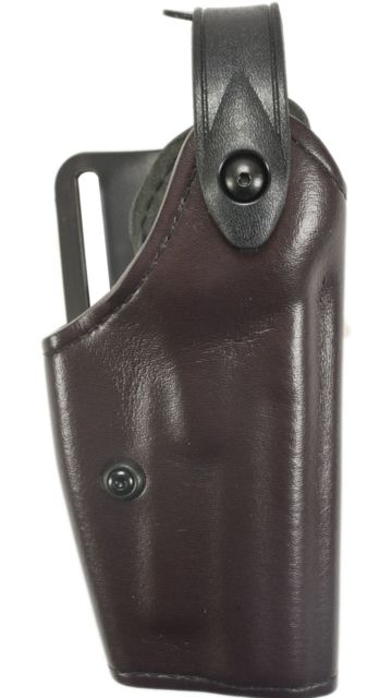 Safariland  Level II Retention Mid-Ride Holster Smith & Wesson M&P 9/Smith & Wesson M&P 40 Right Hand Plain Brown - Safariland