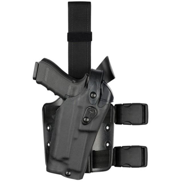 Safariland 6304RDS ALS/SLS Drop Leg Glock Holster Glock 19/Glock 22 Left Hand Cordura Coyote 6304RDS-2832-742 - Safariland