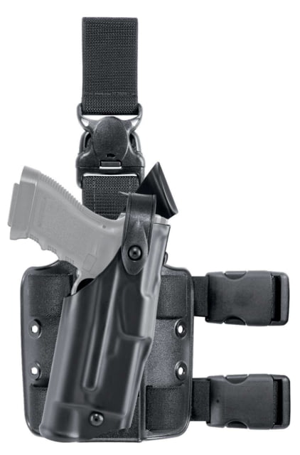 Safariland 6305 ALS/SLS Drop-Leg Glock Holster w/Quick-Release Leg Strap Glock 41 Right Hand STX Tactical Black 6305-893-131 - Safariland