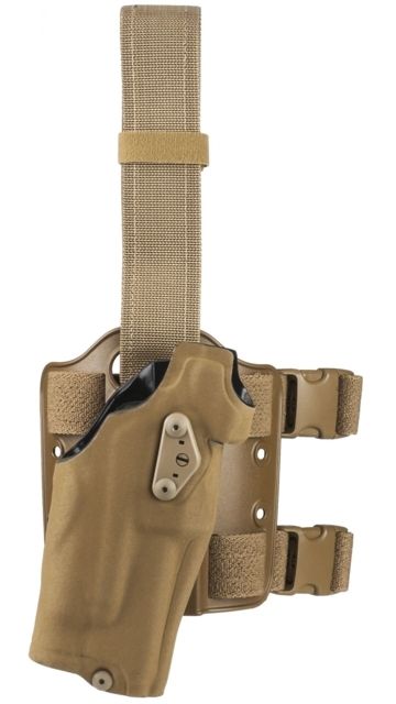 Safariland Model  ALS Tactical Thigh Holster Glock 19 Left Hand Flat Dark Earth 1141851 - Safariland