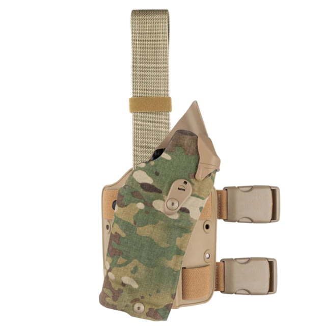 Safariland Model 6354rds Als Tactical Holster For Glock 17 Mos W/ Streamlight Tlr-7
