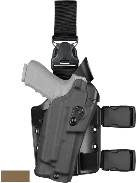 Safariland 6355 ALS Tactical Holster w/Quick Release H&K P10 STX Flat Dark Earth Right Hand 6355-391-551 - Safariland