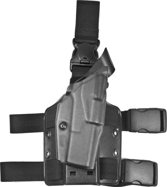 Safariland  ALS Tactical Thigh Holster Colt 1911/Springfield Armory 1911/Smith & Wesson SW1911 Right Hand Tactical Black - Safariland