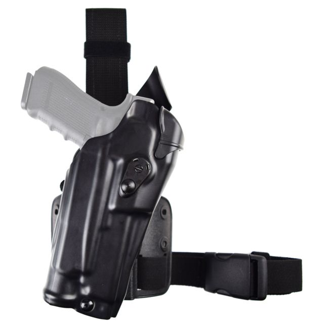 Safariland 6354RDS ALS Drop Leg Holsters Sig Sauer P320 9mm/.40 Full Size w/ITI M3/Streamlight TLR1/SF X300/X300U Right Hand STX Plain Single Strap - Safariland