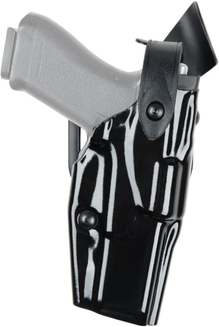 Safariland Model  ALS/SLS Mid-Ride Level-III Duty Holster Left Hand Black - Safariland