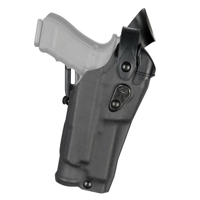 Safariland Model 6360RDS ALS/SLS Mid-Ride Level-III Duty Holster Glock 17/22/31 w/ITI M3 Left Hand Plain OD Green 6360RDS-832-562