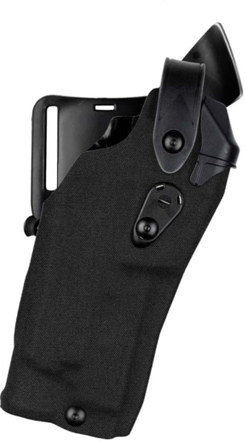 Safariland 6360RDS ALS/SLS Mid-Ride Level-III OWB Belt Holster w/ Left Hand SIG Sauer P320C 9/40 TLR-1HL/X300U Left Cordura Black 6360RDS-7502-782 - Safariland
