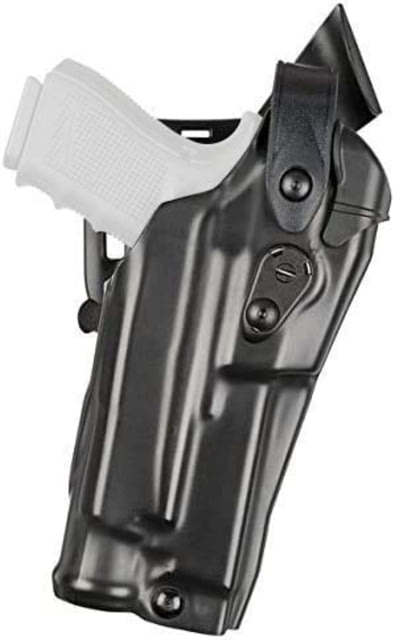 Safariland 6365RDS ALS/SLS Low-Ride Level lll Retention Duty Holster Glock 17 MOS Gen 4 Right Hand STX Hi Gloss Black 6365RDS-8321-491 - Safariland