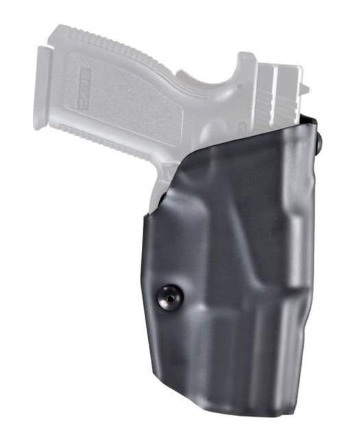 Safariland Model  ALS Clip-On Belt Glock Holster Glock 31/Glock 17/Glock 22 Left Hand STX Plain Black - Safariland