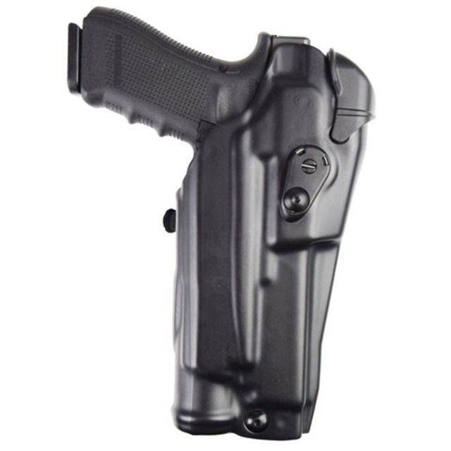 Safariland Model  ALS Clip-On Belt Holster Left Hand Plain Black
