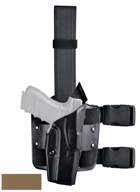 Safariland 6384 ALS OMV Tactical Holster S&W M&P X300 STX Flat Dark Earth Left Hand 6384-4192-552 - Safariland