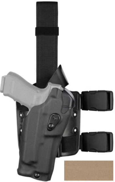 Safariland Model 6384rds Als Omv Tactical Holster For Fn 509t Fde Brown 6384RDS-2712-552-SP10 - Safariland