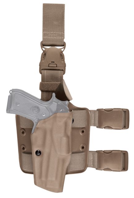 Safariland Model  ALS/OMW Tactical Holster Beretta 92 Right Hand STX Tactical Flat Dark Earth - Safariland