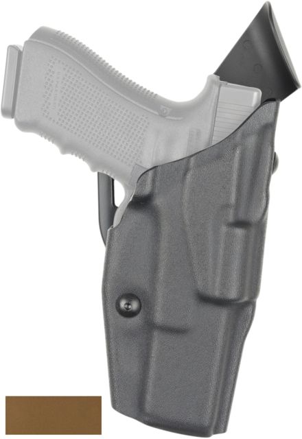 Safariland Model 6390 ALS Mid-Ride Level-I Duty Glock Holster Glock 34/Glock 35 Left Hand STX Coyote Brown 6390-683-762 - Safariland