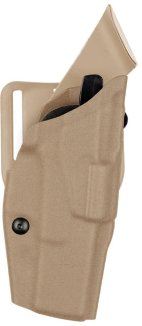 Safariland 6390 ALS Mid-Ride Level I Retention Smith & Wesson Duty Holster FDE Brown 6390-8182-551