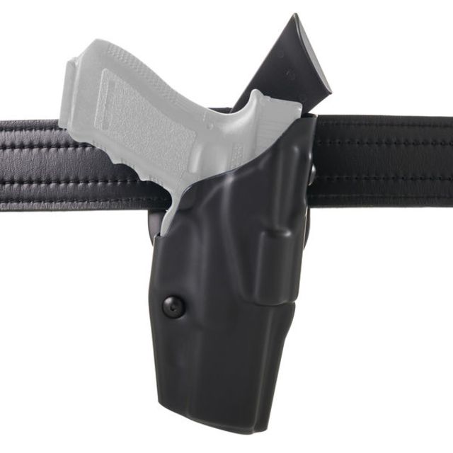 Safariland Model 6390 ALS Mid-Ride Level I Retention Duty Holster Right Hand Plain Black 6390-8182-411
