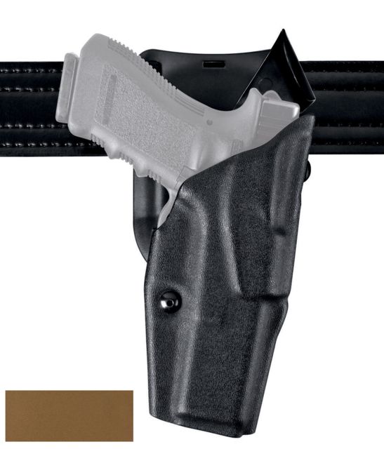 Safariland 6395 ALS Low-Ride 1.5in. Drop Level-I Retention S&W M&P 9L 5in. w/o Thumb Safety Coyote Brown Right Hand 6395-819-761 - Safariland