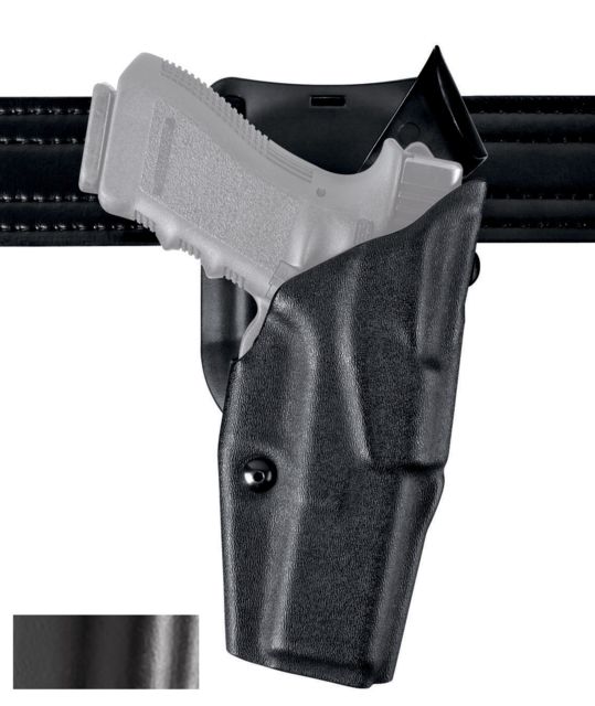 Safariland 6395 ALS Low-Ride Level I Retention Glock Duty Holster Glock 19/Glock 23/Glock 45/Glock 19X Right Hand STX Hi-Gloss Black - Safariland