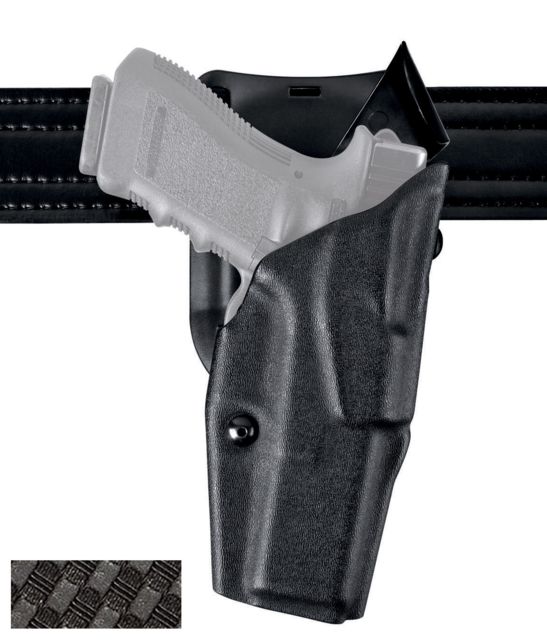 Safariland 6395 ALS Low Ride Level I Retention Duty Holster Smith & Wesson M&P 45 w/o Manual Thumb Safety Left Hand STX Basketweave Black - Safariland