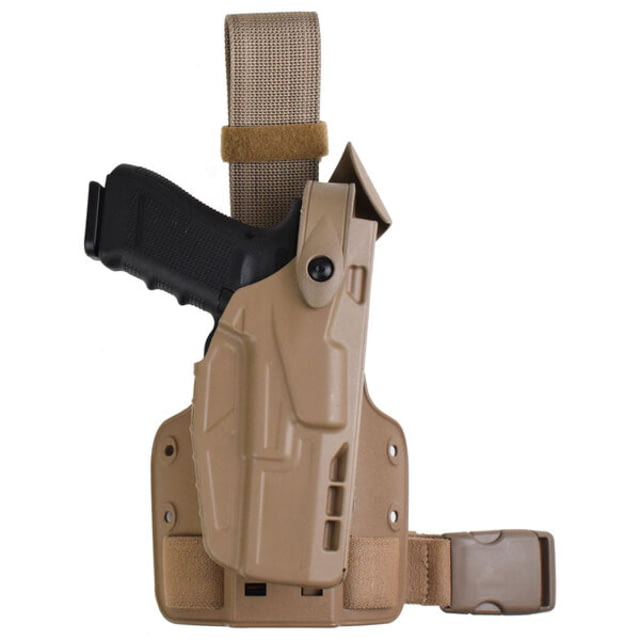 Safariland Model 7004 7ts Sls Tactical Holster Glock 19 Fde Brown - 7004-2835-551-MS19 - Safariland