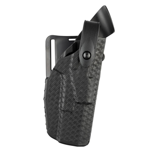 Safariland 7280 7TS SLS Mid-Ride Level II Retention Duty Holster Glock 19 Gen 5 X300U Left Basketweave Black 7280-28325-482 - Safariland