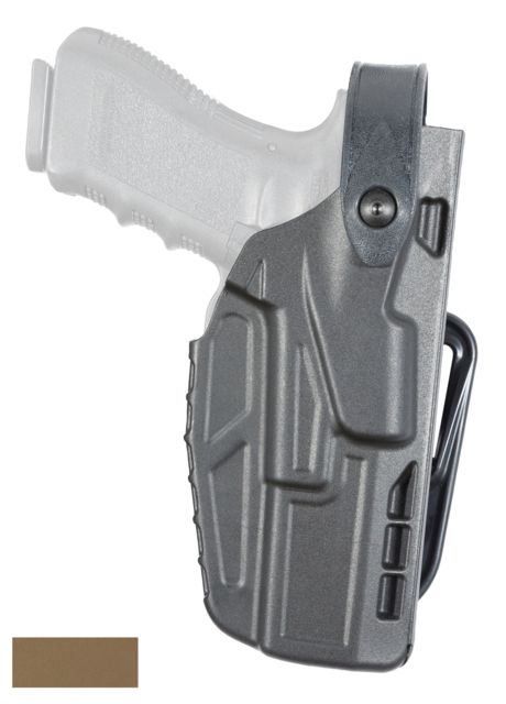 Safariland Model 7287 7TS SLS Off-Duty Belt Slide Glock Holster Glock 31/Glock 17/Glock 22 Left Hand STX Flat Dark Earth 7287-835-552 - Safariland