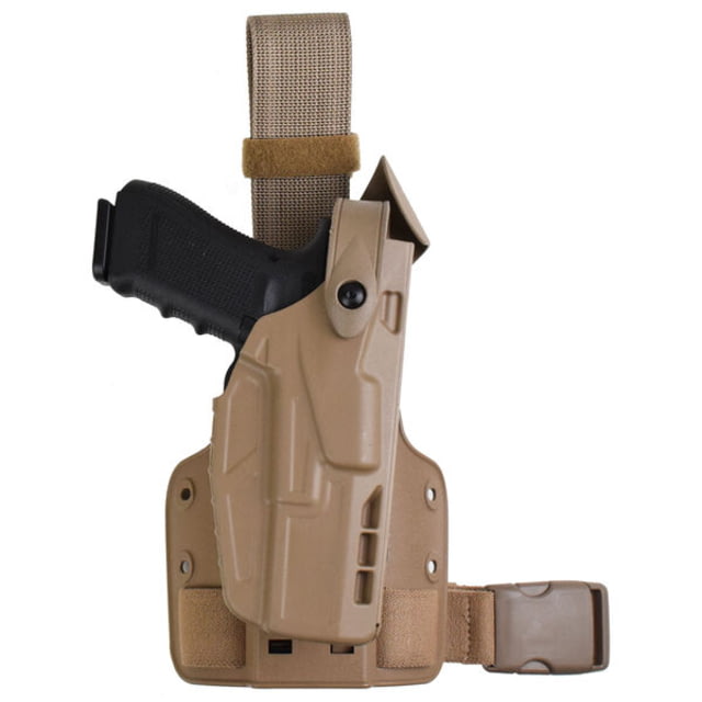 Safariland Model 7304 7ts Als/sls Tactical Holster For Glock 19 W/ Light