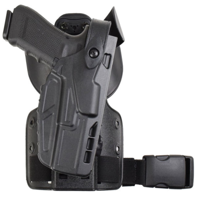 Safariland Model 7304 7ts Als/sls Tactical Holster For Glock 17 W/ Compact Light
