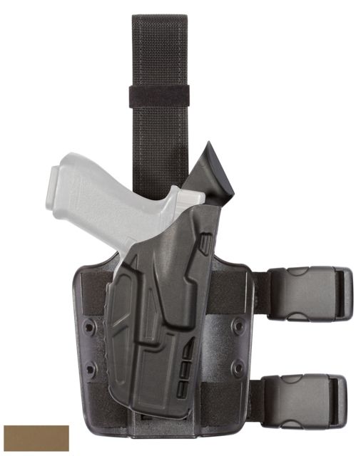 Safariland 7354 7TS ALS Tactical Holster S&W M&P 9mm .40 w/X300U Flat Dark Earth Right Hand 7354-2192-551 - Safariland