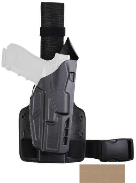 Safariland 7354-SP10 7TS ALS Single Strap Tactical Holster FDE Brown 7354-7502-552-SP10-AGH - Safariland