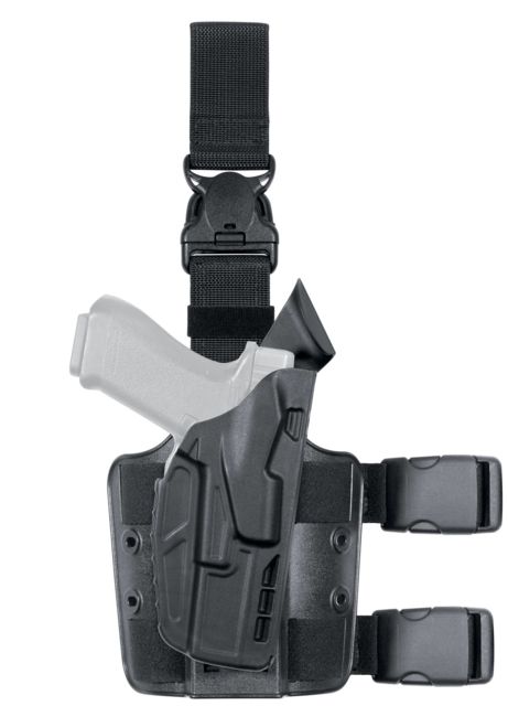 Safariland 7355 7TS ALS Tactical Holsters w/ Quick Release SIG Sauer P320 Right Hand Plain Black Black 7355-4502-411 - Safariland