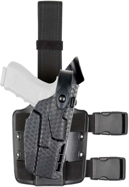 Safariland 7304 7TS ALS/SLS Level III Retention Tactical Drop-Leg Holsters Black 7304-28325-481 - Safariland