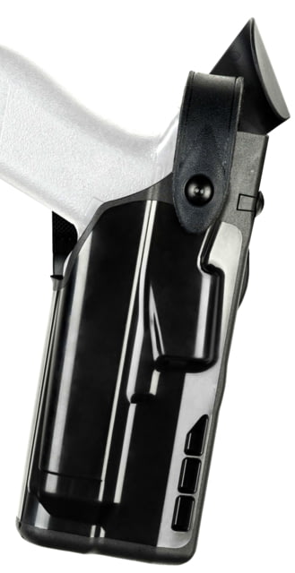 Safariland 7360 7TS ALS/SLS Mid-Ride Level III Glock Duty Holster Glock 20/Glock 21 Right Hand STX Hi Gloss Black 7360-3832-491