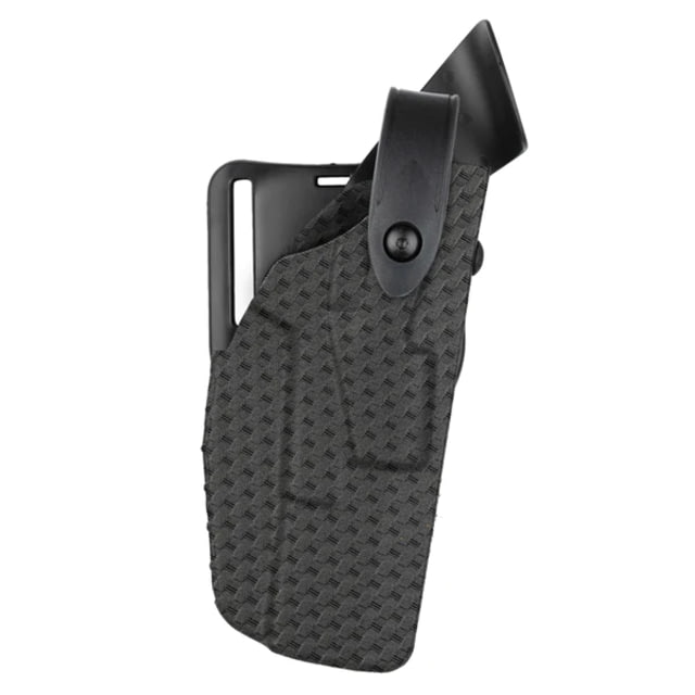 Safariland Model 7360 7ts Als/sls Mid-ride Duty Holster For Glock 22 Gen 5 W/ Compact Light Black