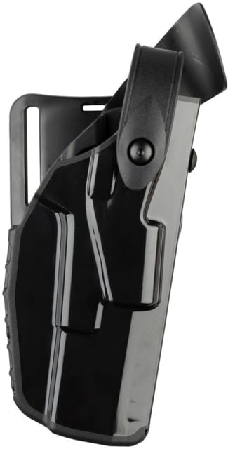 Safariland 7360 7TS ALS/SLS Mid-Ride Level III Glock Duty Holster Glock 17 Gen 5 Right Hi Gloss Black 7360-835-491 - Safariland