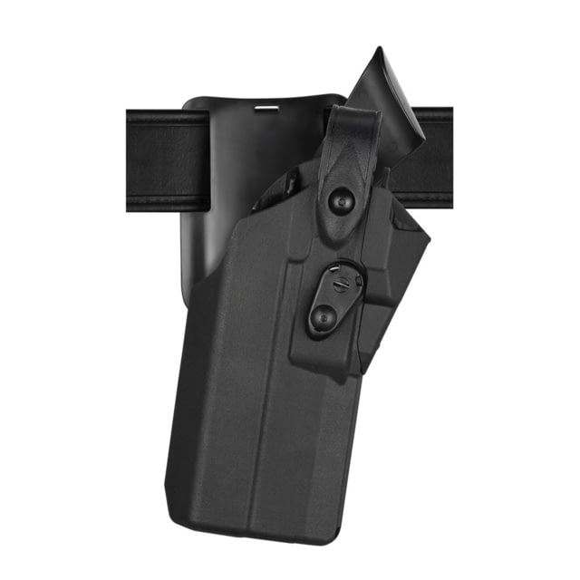 Safariland 7365RDS 7TS ALS/SLS Low-Ride Duty Holster Glock 19/23 w/TLR-7 Right Black STX Plain 7365RDS-28327-411 - Safariland