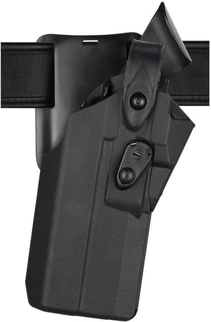 Safariland 7365RDS 7TS ALS/SLS Low-Ride Duty Holster Glock 19 MOS Right Hand STX Plain Black 7365RDS-28325-411 - Safariland
