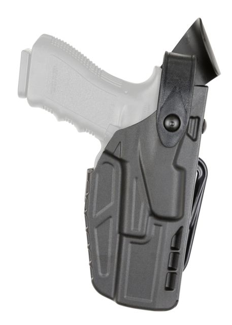 Safariland Model 7367 7TS ALS/SLS Off-Duty Belt Slide Glock Holster Glock 19/Glock 23/Glock 32 Right Hand STX Plain Black 7367-2835-411 - Safariland