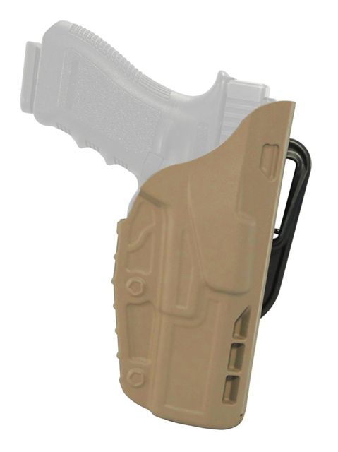 Safariland  7TS ALS Belt Slide Glock Holster Glock 31/Glock 17/Glock 22 Right Hand STX Flat Dark Earth