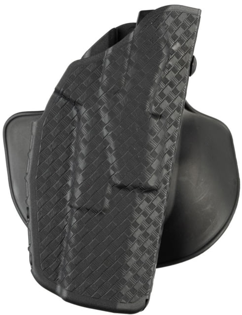 Safariland 7378 7TS ALS Concealment Paddle & Belt Loop Combo Holster Smith & Wesson M&P 9 M2.0 SureFire X300U Right Basketweave Black 7378-2222-481 - Safariland