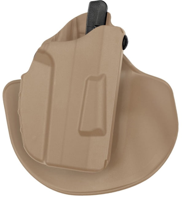 Safariland 7378 7TS ALS Concealment Paddle/Belt Loop Glock Holster Glock 34/Glock 35 Streamlight TLR-1HL Left Tactical FDE Brown 7378-68325-552 - Safariland