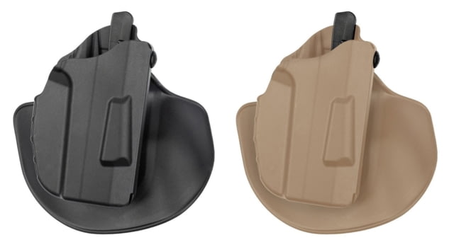Open Box, Dealer Demo, Safariland Model 7378 7ts Als Concealment Paddle And Belt Loop Combo Holster For Sig Sauer P320 X5 W/ Light, Black, 7378-4522-412 by USA Safariland Concealed Holsters