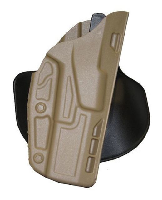 Safariland 7378 7TS ALS Concealment Paddle & Belt Loop Combo Holster Smith & Wesson M&p 45 FDE Brown 7378-419-552 - Safariland