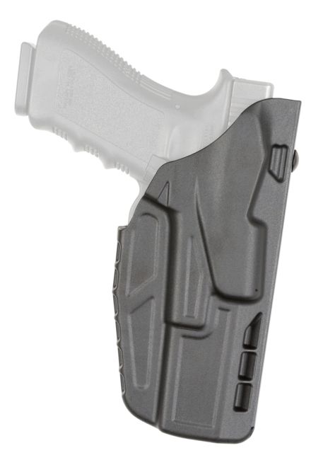 Safariland 7379 7TS ALS Concealment Clip-On Belt Glock Holster Glock 19/Glock 23/Glock 32 Left Hand STX Plain Black - Safariland