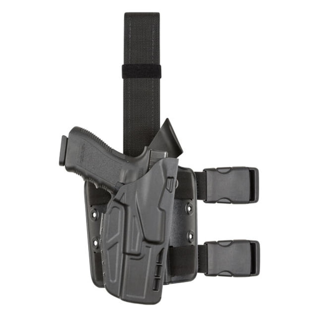 Safariland Model 7384 7ts Als Omv Tactical Holster For Glock 17 Fde Brown - Safariland