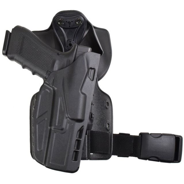 Safariland Model 7384 7ts Als Omv Tactical Holster For Glock 17 Fde Brown - Safariland