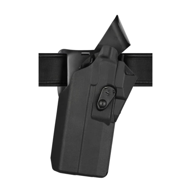 Safariland 7390RDS 7TS ALS Mid-Ride Level I Retention Duty Holster Glock 17 MOS w/ Light Black