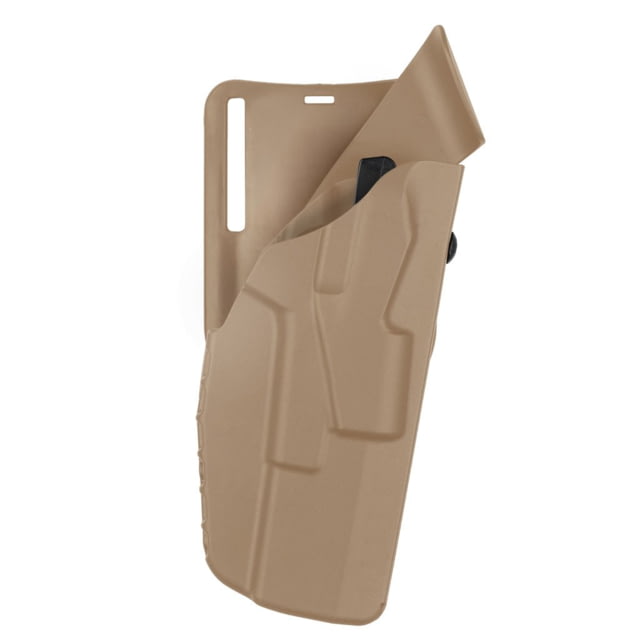 Safariland 7TS ALS Low Ride Duty Holster Right Hand STX Plain FDE Brown 7395-825-551