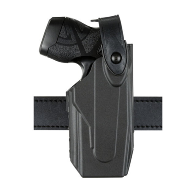 Safariland Model  7TS SLS EDW Clip-On Style Holster Taser X26A Right STX Plain Black - Safariland