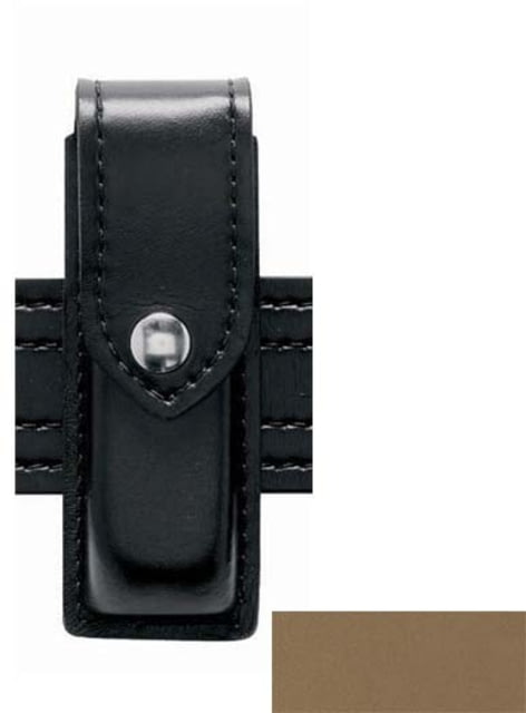 Safariland Model 76 Single Magazine Snap Pouch Glock 17/22 4in BBL FDE Brown STX Tactical MOLLE 76-83-553PBL-MSA - Safariland